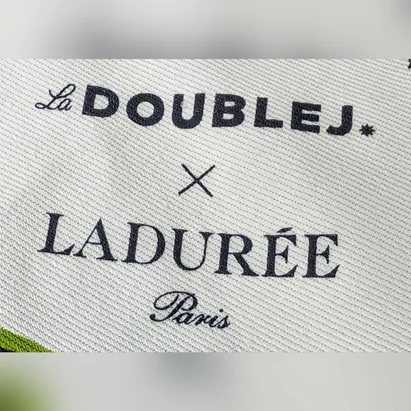 LaDoubleJ X Ladurée Tree of Life Designer Apron, NWT